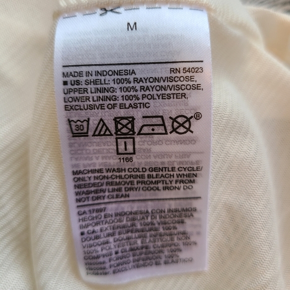 Woman's Spaghetti Strap Sun Dress, Size: Medium Color: Black & White - Picture 6 of 12